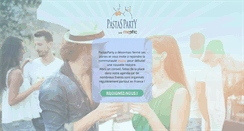 Desktop Screenshot of pastasparty.com